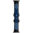 7 45mm / 6 & SE & 5 & 4 44mm / 3 & 2 & 1 42mm / Black+Sky Blue