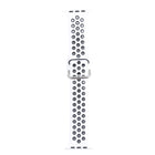 Metal Buckle Silicone Replacement Watchband For Apple Watch Series, 7 41mm / 6 & SE & 5 & 4 40mm / 3 & 2 & 1 38mm, 7 45mm / 6 & SE & 5 & 4 44mm / 3 & 2 & 1 42mm - DealBuddy
