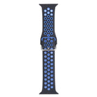 Metal Buckle Silicone Replacement Watchband For Apple Watch Series