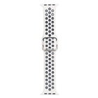 Metal Buckle Silicone Replacement Watchband For Apple Watch Series