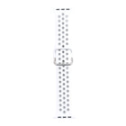 Metal Buckle Silicone Replacement Watchband For Apple Watch Series