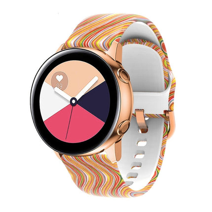 Silicone Printing Replacement Strap Watchband, For Samsung Galaxy Watch 42mm - DealBuddy
