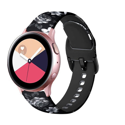 Silicone Printing Replacement Strap Watchband, For Samsung Galaxy Watch 42mm - DealBuddy