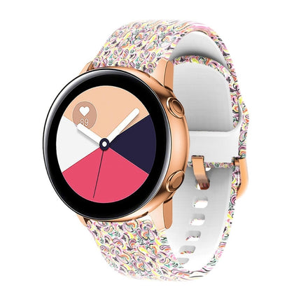 Silicone Printing Replacement Strap Watchband, For Samsung Galaxy Watch 42mm - DealBuddy