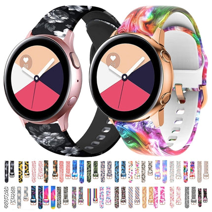 Silicone Printing Replacement Strap Watchband, For Samsung Galaxy Watch 42mm - DealBuddy