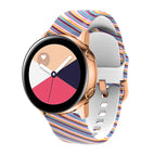 For Samsung Galaxy Watch 46mm / Colorful Twill