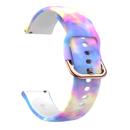Silicone Printing Replacement Strap Watchband, For Samsung Galaxy Watch 46mm - DealBuddy