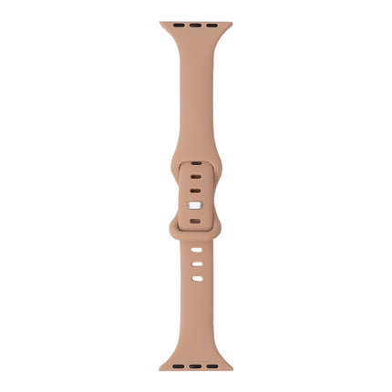 Slimming 8-buckle Silicone Replacement Strap Watchband, For Apple Watch Series 7  41mm / & 6 & SE & 5 & 4 40mm, For Apple Watch Series  7  45mm / & 6 & SE & 5 & 4 44mm - DealBuddy