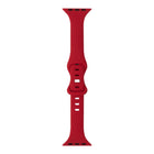 Slimming 8-buckle Silicone Replacement Strap Watchband, For Apple Watch Series 7  41mm / & 6 & SE & 5 & 4 40mm, For Apple Watch Series  7  45mm / & 6 & SE & 5 & 4 44mm - DealBuddy