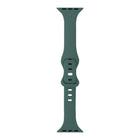 Slimming 8-buckle Silicone Replacement Strap Watchband, For Apple Watch Series 7  41mm / & 6 & SE & 5 & 4 40mm, For Apple Watch Series  7  45mm / & 6 & SE & 5 & 4 44mm - DealBuddy