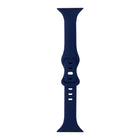 Slimming 8-buckle Silicone Replacement Strap Watchband, For Apple Watch Series 7  41mm / & 6 & SE & 5 & 4 40mm, For Apple Watch Series  7  45mm / & 6 & SE & 5 & 4 44mm - DealBuddy