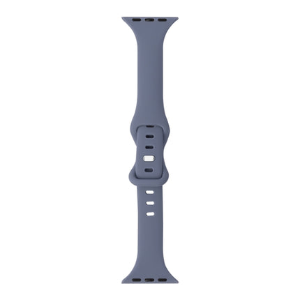 Slimming 8-buckle Silicone Replacement Strap Watchband, For Apple Watch Series 7  41mm / & 6 & SE & 5 & 4 40mm, For Apple Watch Series  7  45mm / & 6 & SE & 5 & 4 44mm - DealBuddy