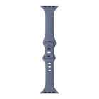 Slimming 8-buckle Silicone Replacement Strap Watchband, For Apple Watch Series 7  41mm / & 6 & SE & 5 & 4 40mm, For Apple Watch Series  7  45mm / & 6 & SE & 5 & 4 44mm - DealBuddy