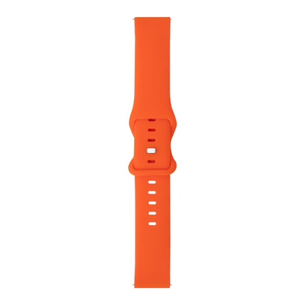 8-buckle Silicone Replacement Strap Watchband, For Samsung Galaxy Watch 3 41mm, For Samsung Galaxy Watch 3 45mm, For Samsung Galaxy Watch 42mm, For Samsung Galaxy Watch 46mm - DealBuddy