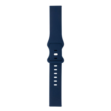 8-buckle Silicone Replacement Strap Watchband, For Samsung Galaxy Watch 3 41mm, For Samsung Galaxy Watch 3 45mm, For Samsung Galaxy Watch 42mm, For Samsung Galaxy Watch 46mm - DealBuddy