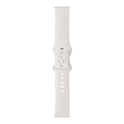 8-buckle Silicone Replacement Strap Watchband, For Huawei Watch GT 2 Pro 46mm, For Honor Magic Watch 2 42mm, For Honor Magic Watch 2 46mm, For Amazfit Pop - DealBuddy