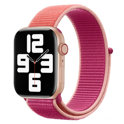 Color Matching Nylon Watchband, For Apple Watch Series 7 41mm / 6 & SE & 5 & 4 40mm / 3 & 2 & 1 38mm, For Apple Watch Series 8&7 41mm / SE 2&6&SE&5&4 40mm / 3&2&1 38mm, For Apple Watch Series 7 45mm / 6 & SE & 5 & 4 44mm / 3 & 2 & 1 42mm               ... - DealBuddy