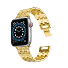 Woven Texture Stainless Steel Replacement Watchband For Apple Watch Series - DealBuddy