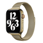 Milan Loopback Small Waist Replacement Watchband For Apple Watch Series, 7 41mm / 6 & SE & 5 & 4 40mm / 3 & 2 & 1 38mm, 7 45mm / 6 & SE & 5 & 4 44mm / 3 & 2 & 1 42mm - DealBuddy