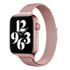Milan Loopback Small Waist Replacement Watchband For Apple Watch Series, 7 41mm / 6 & SE & 5 & 4 40mm / 3 & 2 & 1 38mm, 7 45mm / 6 & SE & 5 & 4 44mm / 3 & 2 & 1 42mm - DealBuddy