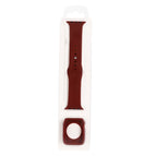 For Apple Watch Series 3 & 2 & 1 42mm / Wine Red