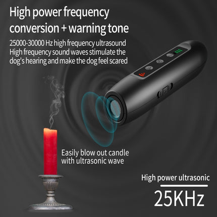 Tsattine N10 Ultrasonic Dog Repeller with LED Electricity Display & Flashlight, N10 - DealBuddy