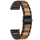 Three-beads Steel + Resin Replacement Strap Watchband, For Samsung Smart Watch 20mm, For Samsung Smart Watch 22mm - DealBuddy