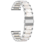 Three-beads Steel + Resin Replacement Strap Watchband, For Samsung Smart Watch 20mm, For Samsung Smart Watch 22mm - DealBuddy