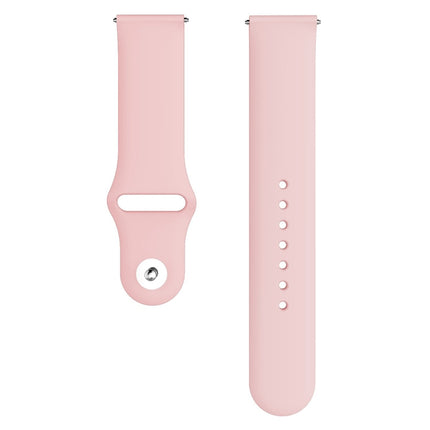 For Galaxy Watch Active 2 Smart Watch Solid Color Silicone Wrist Strap Watchband, L, S - DealBuddy