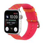 7 41mm / 6 & SE & 5 & 4 40mm / 3 & 2 & 1 38mm / Orange+Pink
