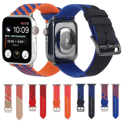 Nylon Single Loop Replacement Strap Watchband For Apple Watch Series, 7 41mm / 6 & SE & 5 & 4 40mm / 3 & 2 & 1 38mm, 7 45mm / 6 & SE & 5 & 4 44mm / 3 & 2 & 1 42mm - DealBuddy
