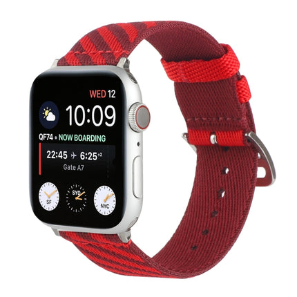 Nylon Single Loop Replacement Strap Watchband For Apple Watch Series, 7 41mm / 6 & SE & 5 & 4 40mm / 3 & 2 & 1 38mm, 7 45mm / 6 & SE & 5 & 4 44mm / 3 & 2 & 1 42mm - DealBuddy