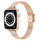 7 45mm / 6 & SE & 5 & 4 44mm / 3 & 2 & 1 42mm / Rose Gold