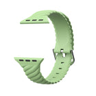 Solid color Twist Silicone Replacement Strap Watchband For Apple Watch Series - DealBuddy