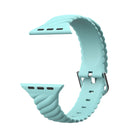 Solid color Twist Silicone Replacement Strap Watchband For Apple Watch Series - DealBuddy