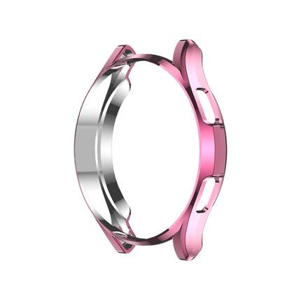 Electroplating Hollow Half-pack TPU Protective Case, For Samsung Galaxy Watch4 Classic 42mm, For Samsung Galaxy Watch4 Classic 46mm - DealBuddy