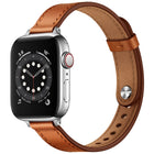 14mm Couple Style Leather Replacement Strap Watchband For Apple Watch Series - DealBuddy