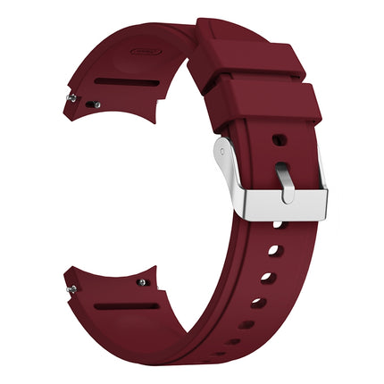 Silicone Replacement Strap Watchband, For Samsung Galaxy Watch4 40mm, For Samsung Galaxy Watch4 44mm, For Samsung Galaxy Watch4 Classic 42mm, For Samsung Galaxy Watch4 Classic 46mm - DealBuddy