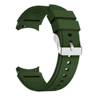 Silicone Replacement Strap Watchband, For Samsung Galaxy Watch4 40mm, For Samsung Galaxy Watch4 44mm, For Samsung Galaxy Watch4 Classic 42mm, For Samsung Galaxy Watch4 Classic 46mm - DealBuddy