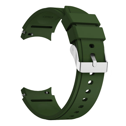 Silicone Replacement Strap Watchband, For Samsung Galaxy Watch4 40mm, For Samsung Galaxy Watch4 44mm, For Samsung Galaxy Watch4 Classic 42mm, For Samsung Galaxy Watch4 Classic 46mm - DealBuddy