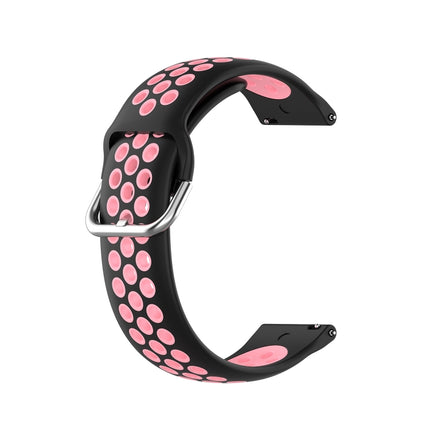 Two-color Silicone Replacement Strap Watchband, For Samsung Galaxy Watch4 40mm, For Samsung Galaxy Watch4 44mm, For Samsung Galaxy Watch4 Classic 42mm - DealBuddy