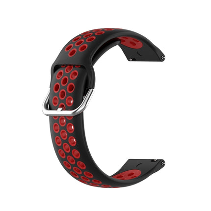 Two-color Silicone Replacement Strap Watchband, For Samsung Galaxy Watch4 40mm, For Samsung Galaxy Watch4 44mm, For Samsung Galaxy Watch4 Classic 42mm - DealBuddy