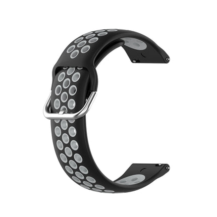 Two-color Silicone Replacement Strap Watchband, For Samsung Galaxy Watch4 40mm, For Samsung Galaxy Watch4 44mm, For Samsung Galaxy Watch4 Classic 42mm - DealBuddy