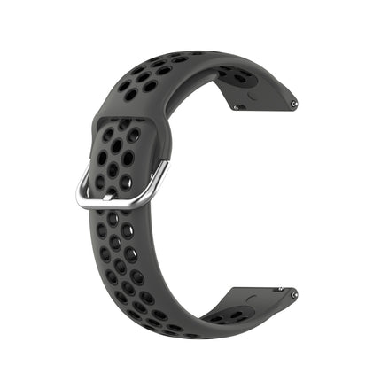 Two-color Silicone Replacement Strap Watchband, For Samsung Galaxy Watch4 40mm, For Samsung Galaxy Watch4 44mm, For Samsung Galaxy Watch4 Classic 42mm - DealBuddy