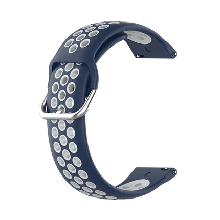 Two-color Silicone Replacement Strap Watchband, For Samsung Galaxy Watch4 40mm, For Samsung Galaxy Watch4 44mm, For Samsung Galaxy Watch4 Classic 42mm - DealBuddy