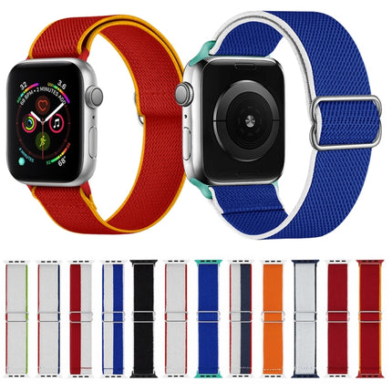 High Elastic Nylon Replacement Watchband For Apple Watch Series - DealBuddy