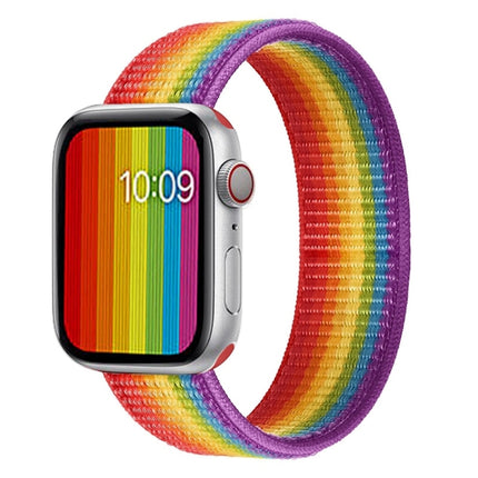 Single Lap Nylon Replacement Watchband, Size: S 135mm For Apple Watch Series 6 & SE & 5 & 4 40mm / 3 & 2 & 1 38mm, S 135mm 40mm / 38mm