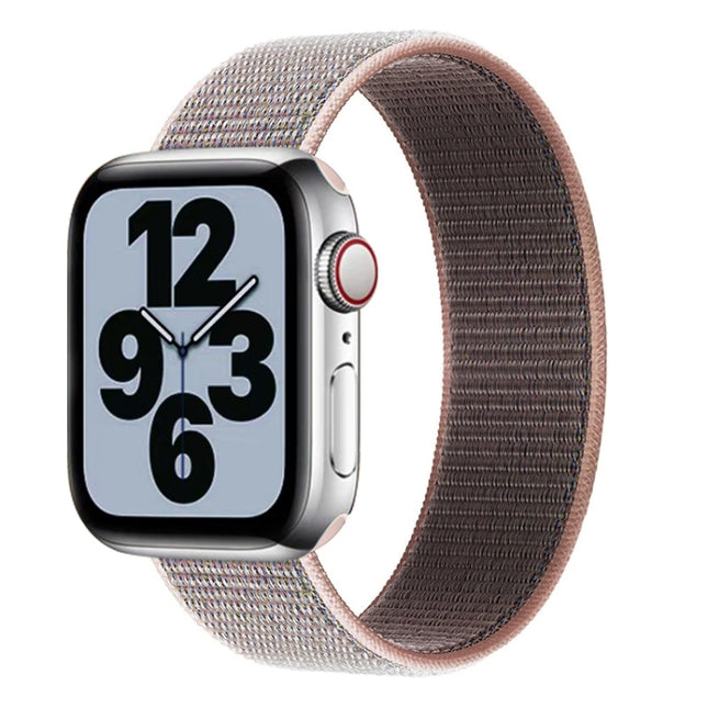Single Lap Nylon Replacement Watchband, Size: M 155mm For Apple Watch Series 6 & SE & 5 & 4 44mm / 3 & 2 & 1 42mm, M 155mm 44mm / 42mm - DealBuddy