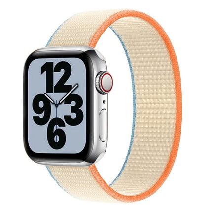 Single Lap Nylon Replacement Watchband, Size: M 155mm For Apple Watch Series 6 & SE & 5 & 4 44mm / 3 & 2 & 1 42mm, M 155mm 44mm / 42mm