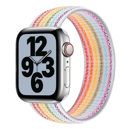 Single Lap Nylon Replacement Watchband, Size: M 155mm For Apple Watch Series 6 & SE & 5 & 4 44mm / 3 & 2 & 1 42mm - DealBuddy